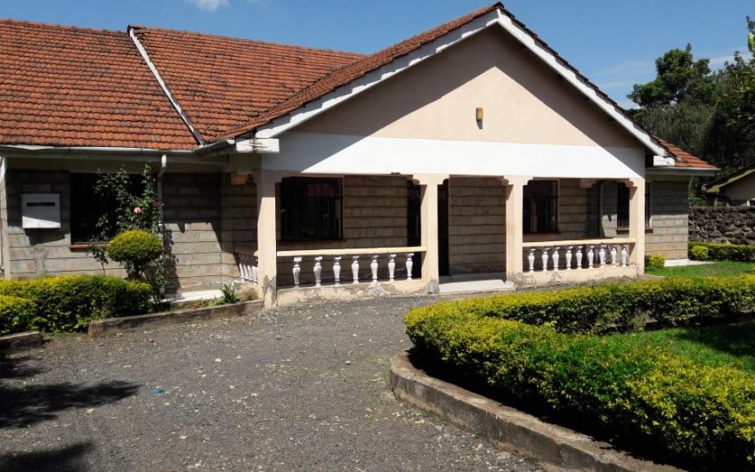 Kahawa Sukari Bungalow – Zenith (Management) Valuers Limited